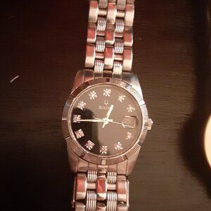 Bulova diamonds watch women